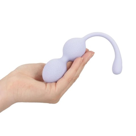 Vibrating Bead Kegel with Remote Control - Lavender SHOTS