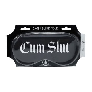 Cum Slut - Printed Satin Mask Ouch!
