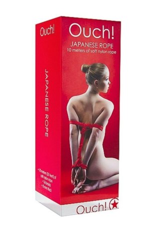 Japanese Rope - 10m - Red Boss of toys