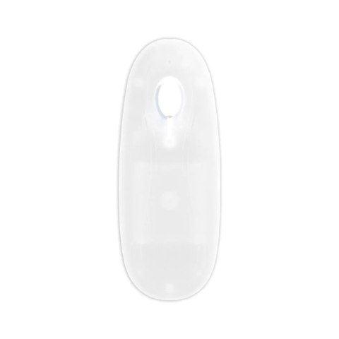 LED Vibrating Straight Cock with Balls - 7" / 18 cm - Transparent RealRock