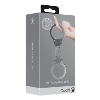 Metal Hand Cuffs - Silver Boss of toys