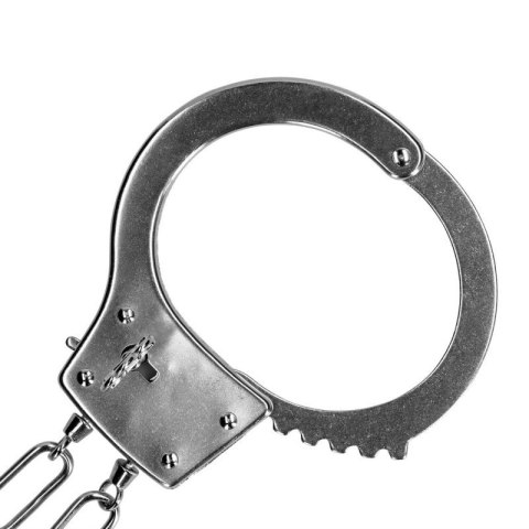 Metal Hand Cuffs - Silver Boss of toys