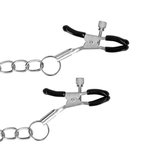 O-Ring Gag with Nipple Clamps Boss of toys