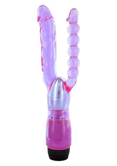 Double Penetrating Vibrator Transparent SCALA