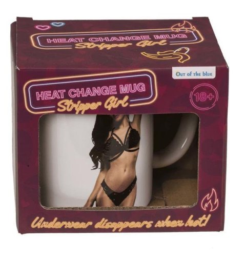 Kubek striptis dziewczyna efekt termiczny 350ml kamikonka Boss of toys