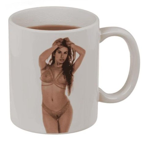 Kubek striptis dziewczyna efekt termiczny 350ml kamikonka Boss of toys