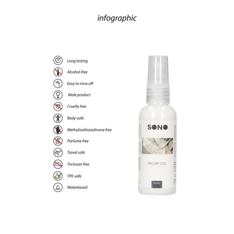 Orgasm Delay Gel - 1.7 fl oz / 50 ml SHOTS
