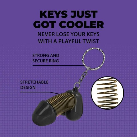 Super John - Keychain - Black SHOTS