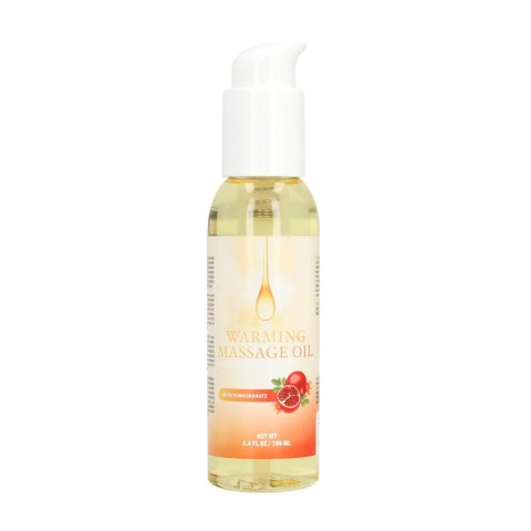 Warming Massage Oil with Pommegranate - 3.4 fl oz / 100 ml SHOTS