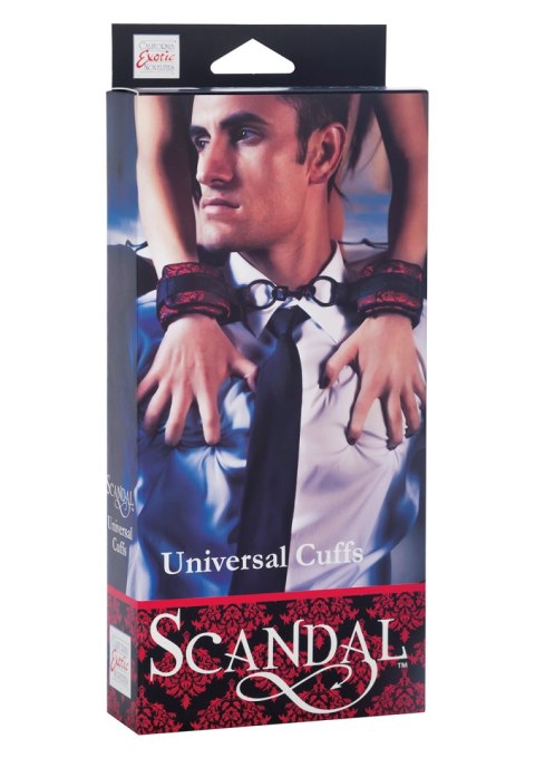 Kajdanki uniwersalne Scandal Calexotics czarne 35 cm poliester CalExotics