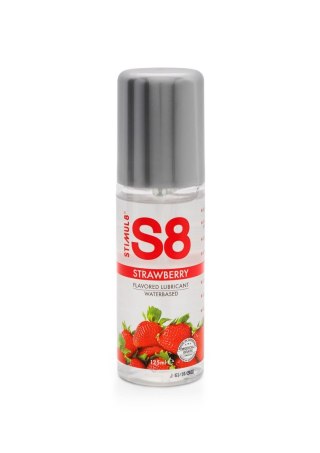 Lubrykant smakowy S8 truskawkowy 125 ml Stimul8 S8