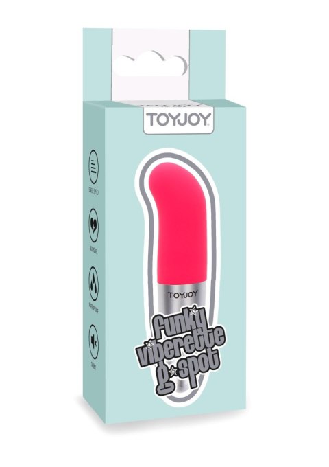 Mini wibrator punktu G ToyJoy Viberette różowy TOYJOY