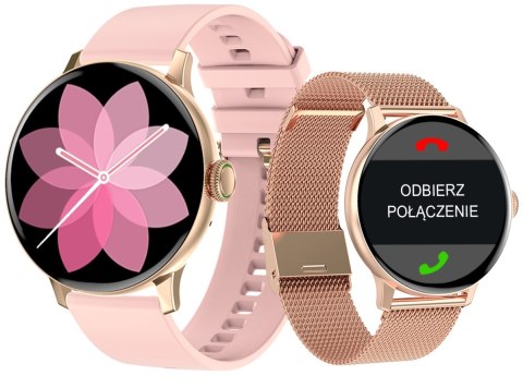 Smartwatch Damski GIEWONT Różowe Złoto GW330-1 Giewont