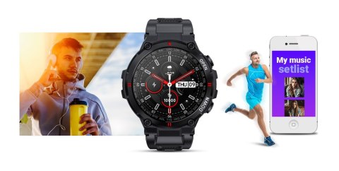 Smartwatch GIEWONT Czarny GW430-1 Giewont