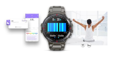 Smartwatch GIEWONT Szary GW430-2 Giewont
