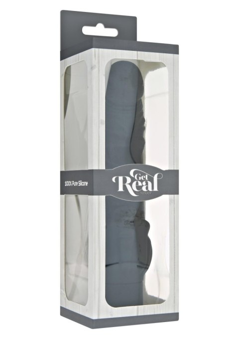 Wibrator silikonowy Classic Stim ToyJoy czarny 22 cm TOYJOY