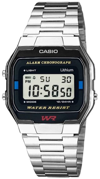 Zegarek CASIO A163WA-1QES Unisex + BOX CASIO