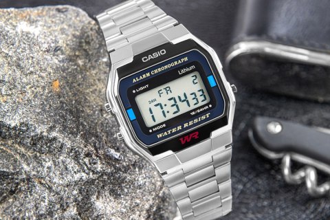 Zegarek CASIO A163WA-1QES Unisex + BOX CASIO