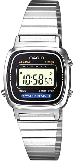 Zegarek Damski CASIO LA670WA-1DF + BOX CASIO