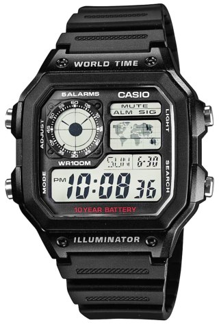 Zegarek Męski CASIO AE-1200WH-1AVEF + BOX CASIO