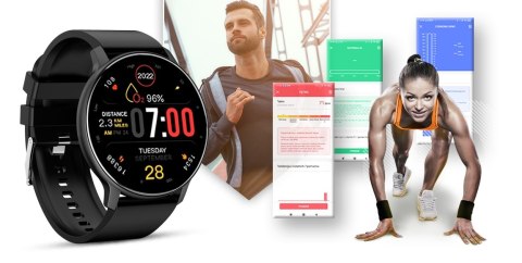 Smartwatch GIEWONT Czarny GW120-2 Pro Giewont