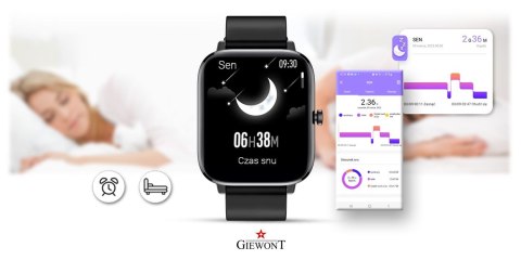 Smartwatch Giewont Czarny GW230-2 Giewont