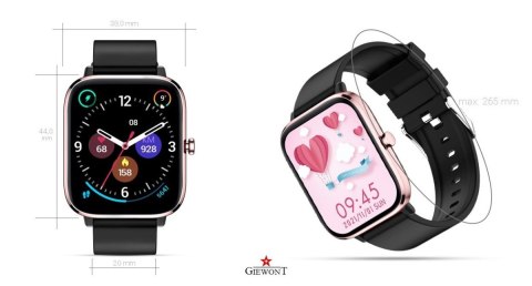 Smartwatch Giewont Różowo-Czarny GW230-3 Giewont
