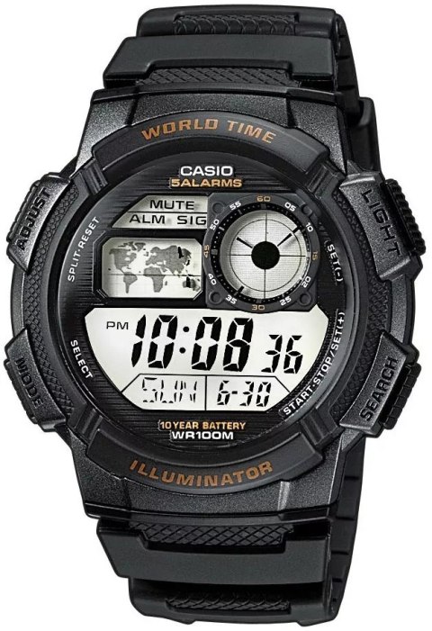 Zegarek Męski CASIO AE-1000W-1AVDF + BOX CASIO