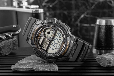 Zegarek Męski CASIO AE-1000W-1AVDF + BOX CASIO