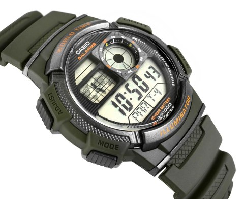 Zegarek Męski CASIO AE-1000W-3AVDF + BOX CASIO