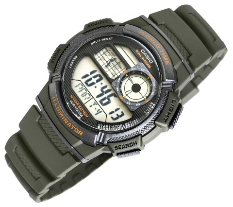Zegarek Męski CASIO AE-1000W-3AVDF + BOX CASIO