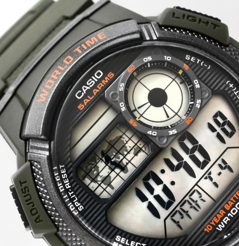 Zegarek Męski CASIO AE-1000W-3AVDF + BOX CASIO