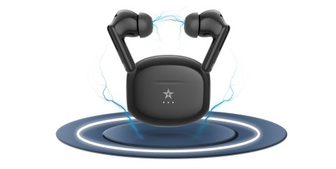 Słuchawki bezprzewodowe GIEWONT RealSound PRO ANC ENC GWS800-1 Czarne Giewont
