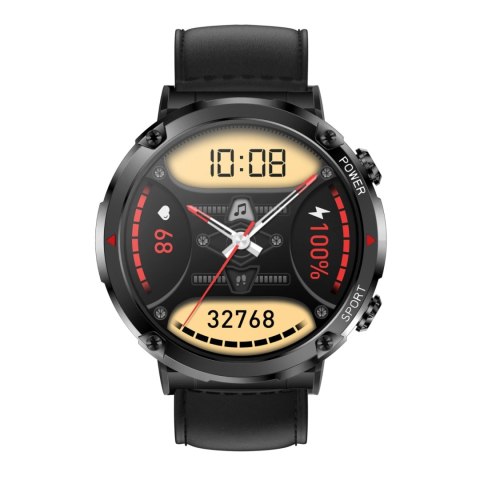 Smartwatch Gravity GT21-3 + Czarny Pasek Silikonowy Gravity