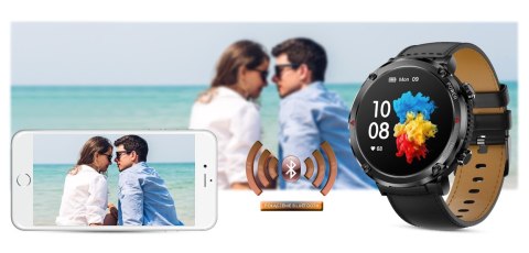 Smartwatch Gravity GT21-3 + Czarny Pasek Silikonowy Gravity