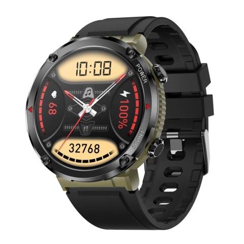 Smartwatch Gravity GT21-7 + Czarny Pasek Silikonowy Gravity