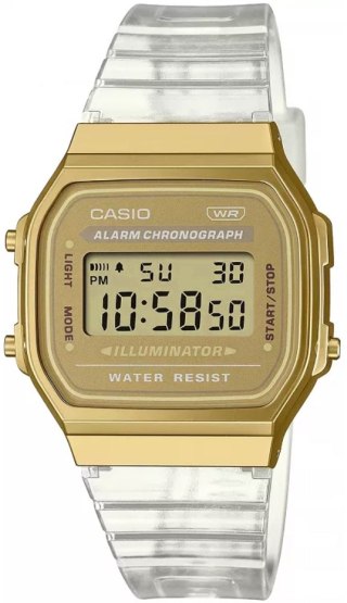 Zegarek Damski CASIO Vintage A168XESG-9AEF + BOX CASIO