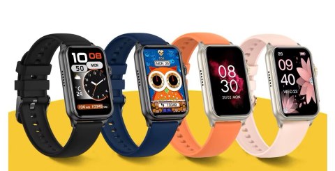 Smartwatch Damski RUBICON RNCF06 Black SMARUB222 RUBICON