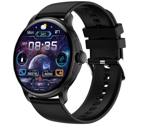 Smartwatch Damski Rubicon RNCF35 BLACK Bransoleta + Pasek RUBICON