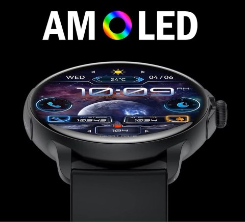 Smartwatch Damski Rubicon RNCF35 BLACK Bransoleta + Pasek RUBICON