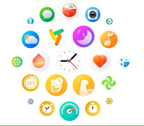 Smartwatch Damski Rubicon RNCF35 SILVER Bransoleta + Pasek RUBICON