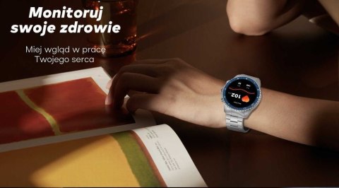 Smartwatch Męski GRAVITY GT16-2 Black / Czarna Bransoleta Gravity