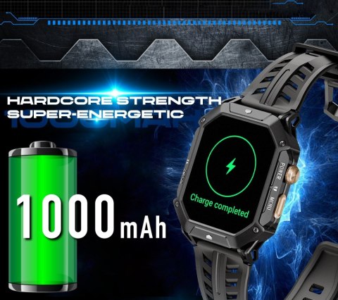 Smartwatch Męski Rubicon RNCF24-2 GREY RUBICON
