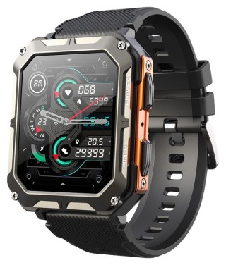 Smartwatch Męski Rubicon RNCF27 BLACK/ORANGE RUBICON