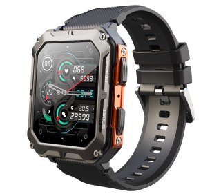 Smartwatch Męski Rubicon RNCF27 BLACK/ORANGE RUBICON