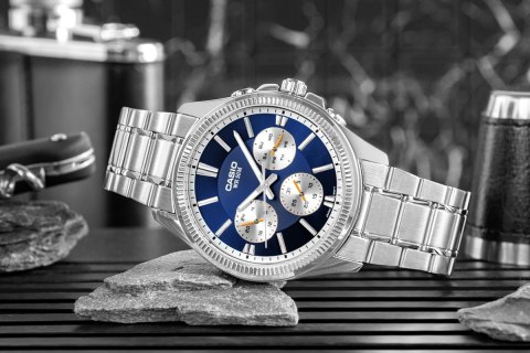 Zegarek Męski CASIO MTP-1375D-2A1VDF + BOX CASIO