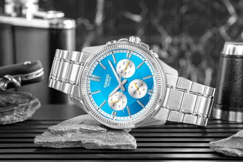 Zegarek Męski CASIO MTP-1375D-2A2VDF + BOX CASIO