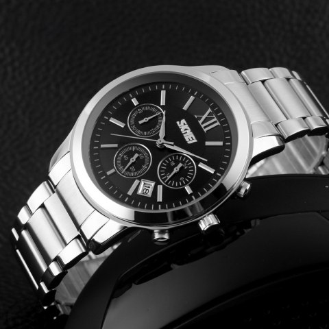 Zegarek Męski Skmei 9097BK + BOX Skmei