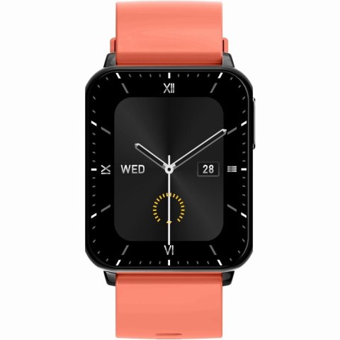 Smartwatch Gravity Czerwono Czarny 2 Paski GT17-10 Gravity