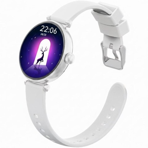Smartwatch Gravity Srebrno Biały 2 Paski GT26-8 Gravity